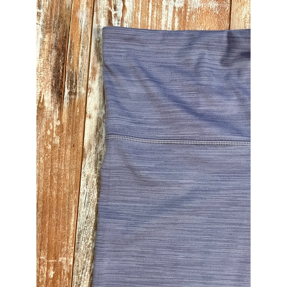 Athleta Elation Space Dye 7/8 Tight Purple High Rise Leggings 1X - Picture 5 of 9